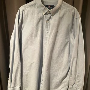 Light Blue button down Vineyard Vines Oxford.